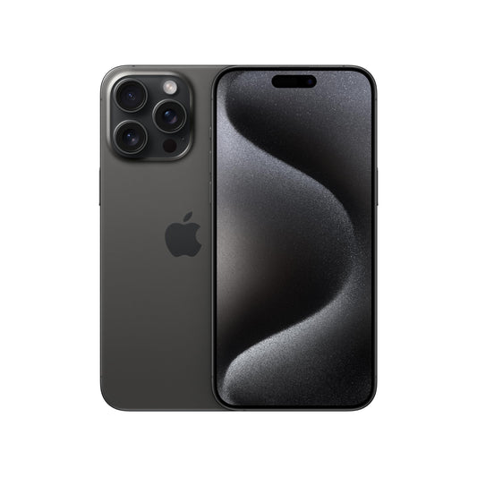 Apple iPhone 15 Pro Max, 256GB, Black Titanium - Unlocked New 100% Original